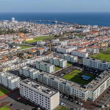 Cozy Paim Flat - Quiet Center Apartman Ponta Delgada
